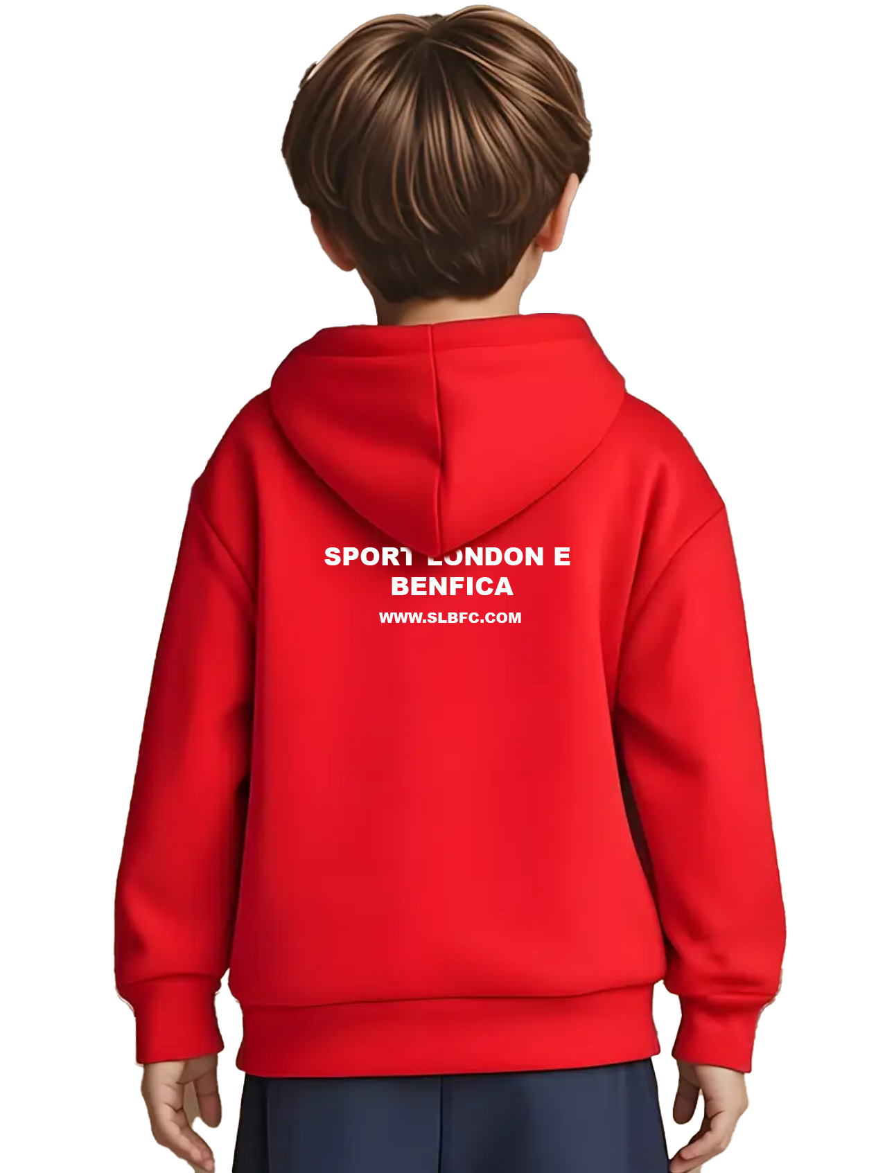 SL BENFICA JUNIOR RED HOODIE