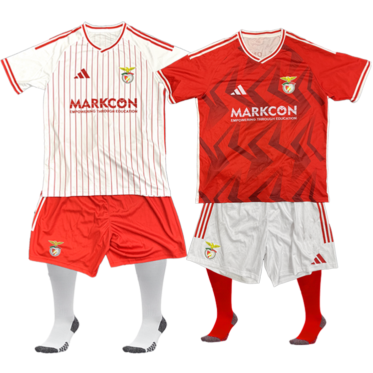 SL BENFICA ACADEMY JUNIOR MATCH-DAY KIT HOME & AWAY